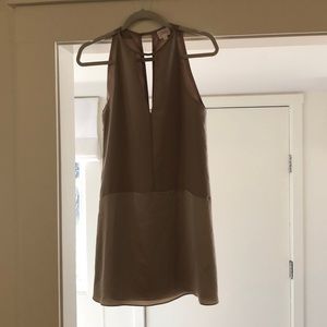 Parker silver/gray dress XS